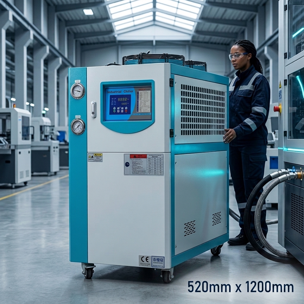 Industrial 5-10HP Water Chiller for Gold Melting