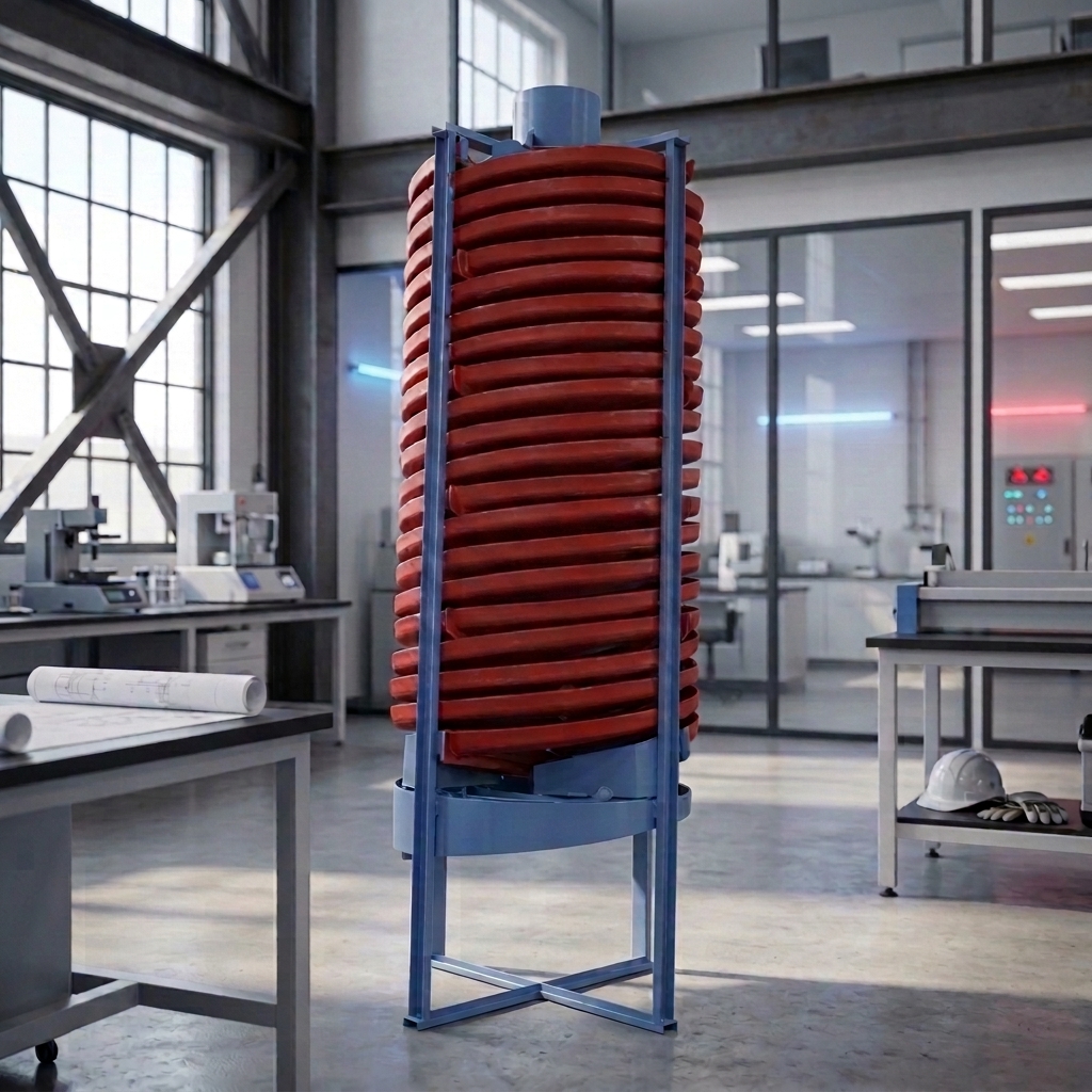 Mineral Ore Gold Spiral Chute for Gold Processing Plants
