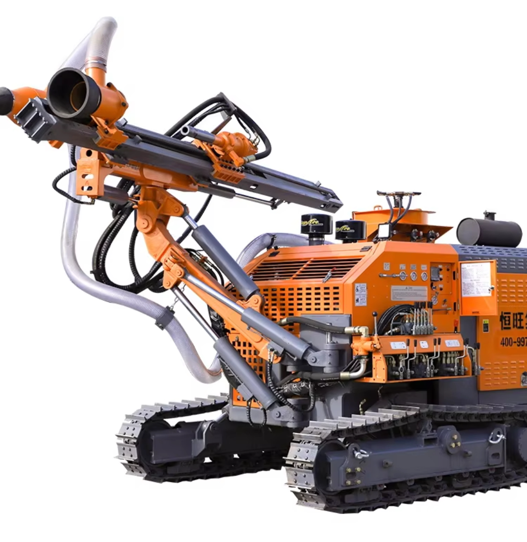 DTH Air Compressor Diesel Engine Crawler