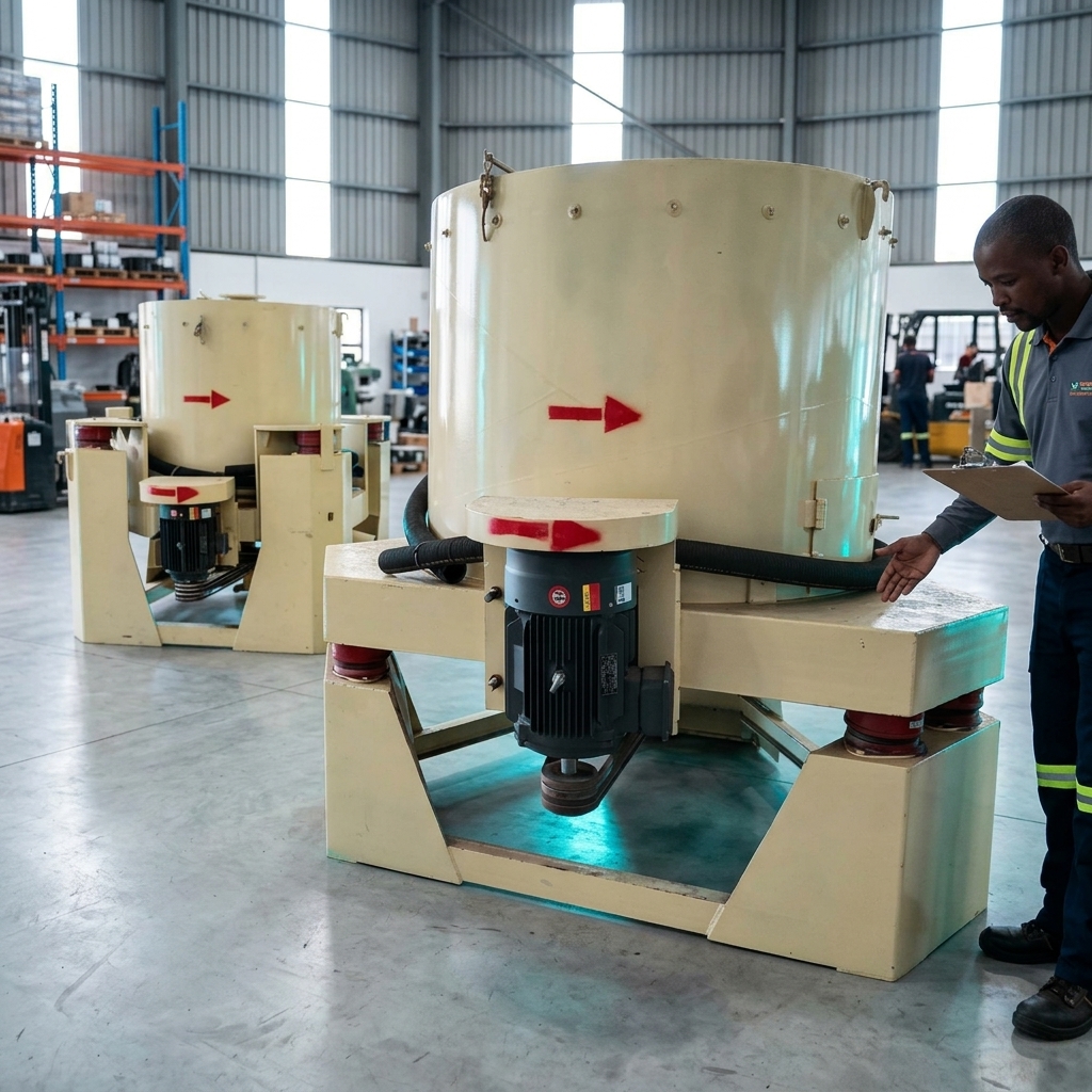 Gravity Gold Ore Centrifugal Concentrator Machine