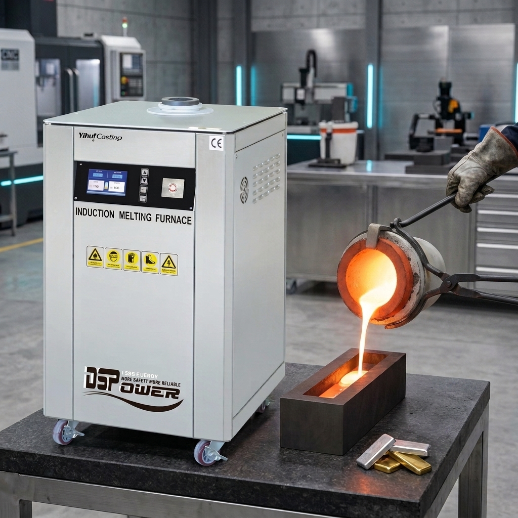 Digital Gold Melting Furnace 10kg Jewelry Casting Machine