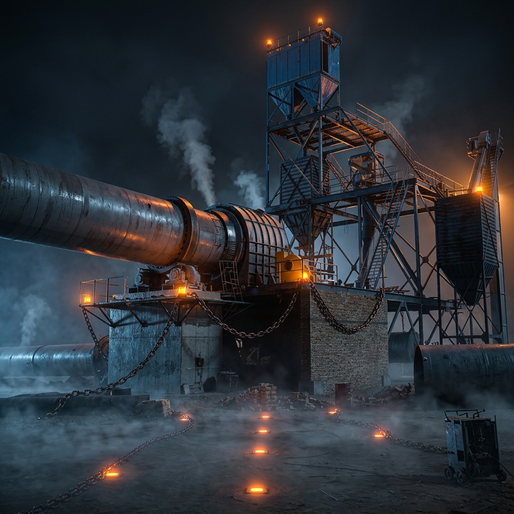 High-Efficiency Calcined Bauxite Rotary Kiln Machine