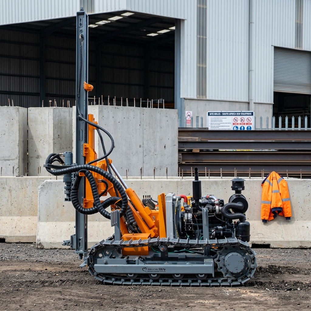 Crawler-Mounted DTH Drilling Rig