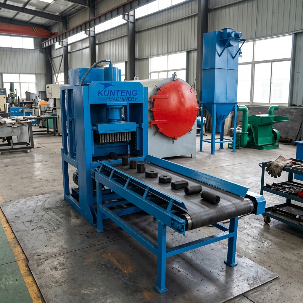Briquette Charcoal Production Line