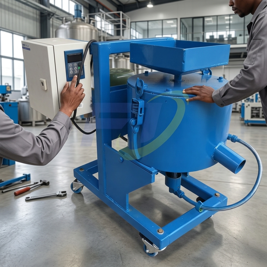Lab Centrifugal Concentrator Machine for Gold and Tin Separation