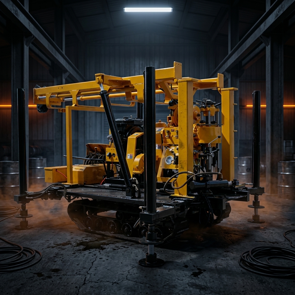 Hydraulic Water Well Drilling Rig Machine