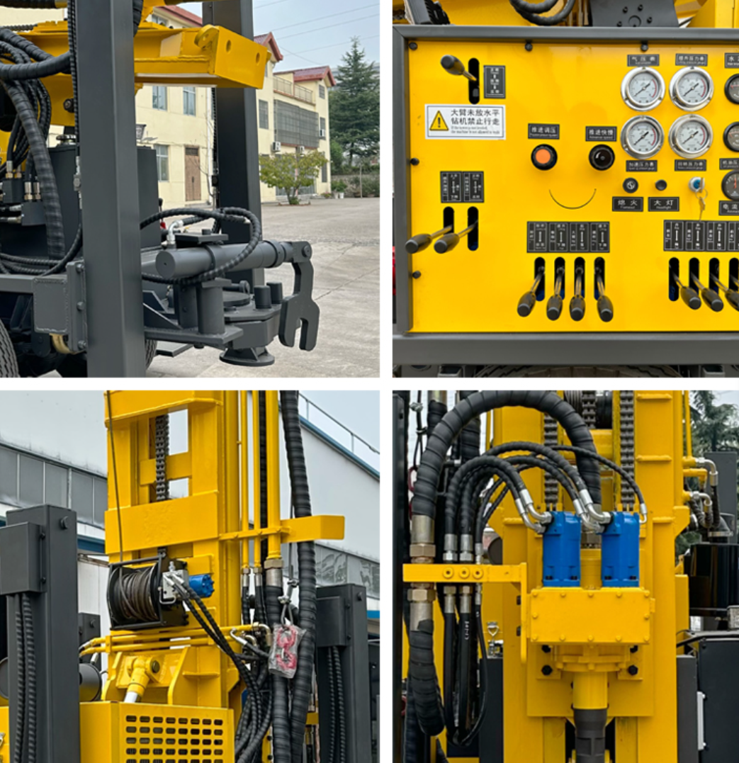 Pneumatic Drill Rig for Deep Rock Bolt Drilling view 2