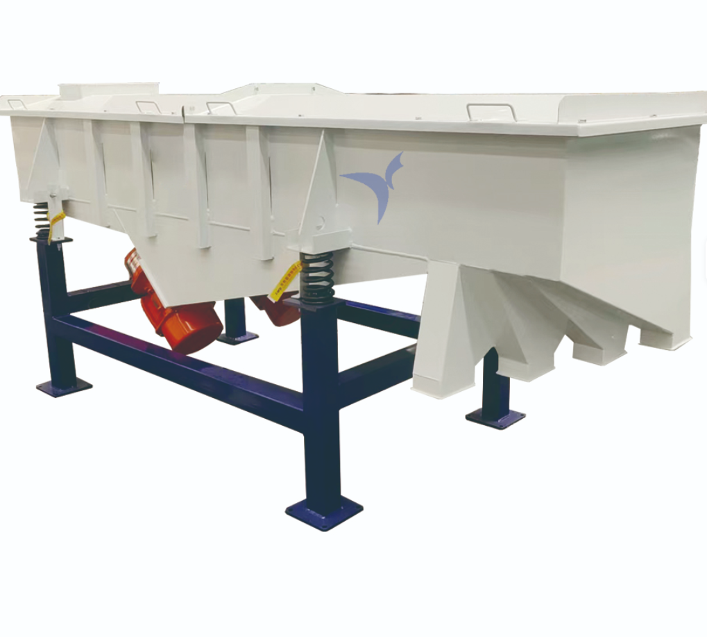Electric Linear Vibrating Screen Machine for Tobacco Waste Processing view 5