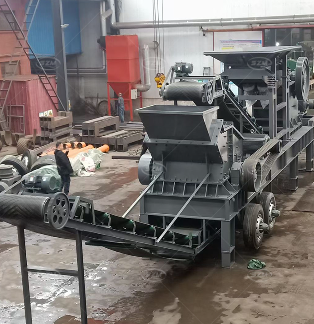 Crawler Type Mobile Jaw Crusher Plant view 3