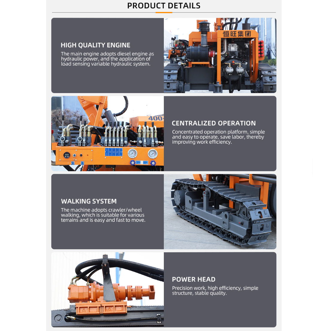 Crawler-Mounted DTH Drilling Rig view 4