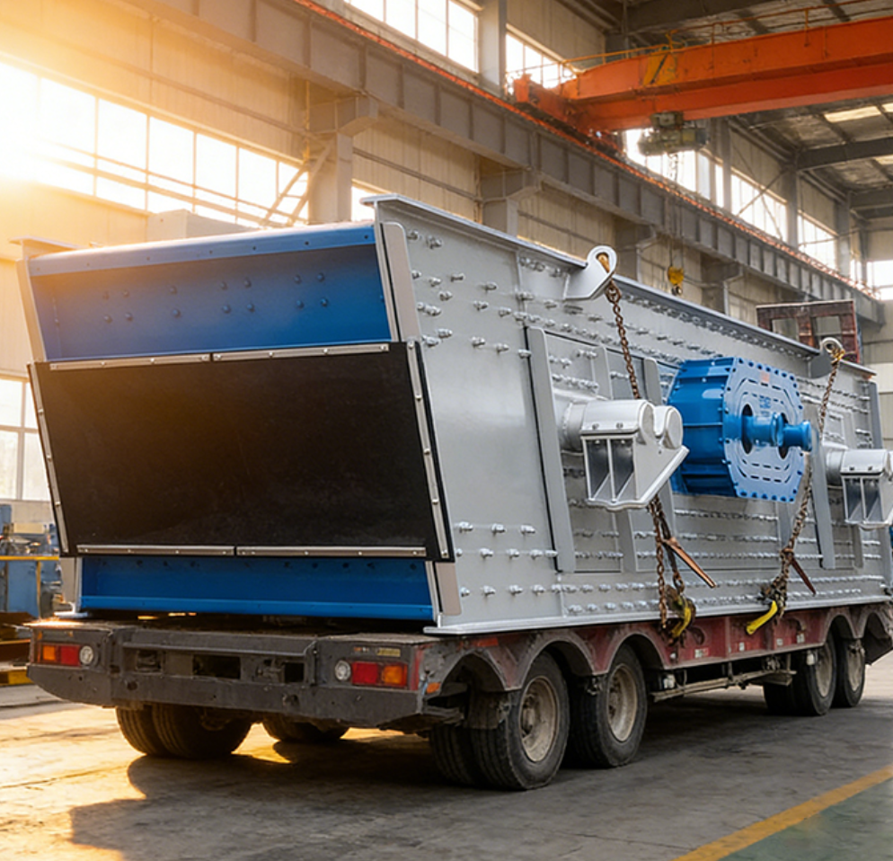 Aggregate Vibrating Screen Machine for Stone Crusher Plants view 6