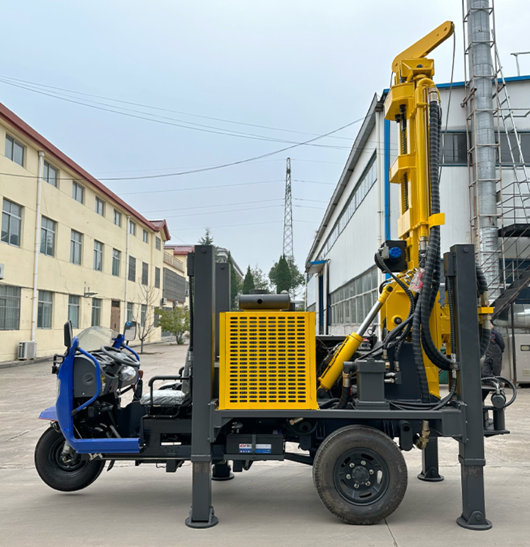 Pneumatic Drill Rig for Deep Rock Bolt Drilling view 3