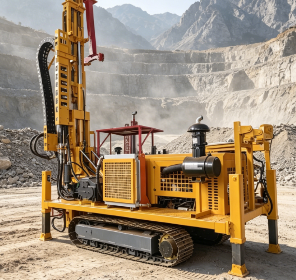 Hydraulic Diamond Core Drilling Rig view 4