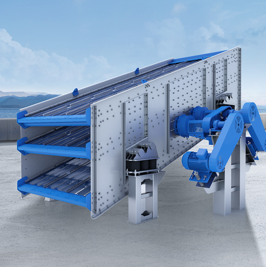 Aggregate Vibrating Screen Machine for Stone Crusher Plants view 3