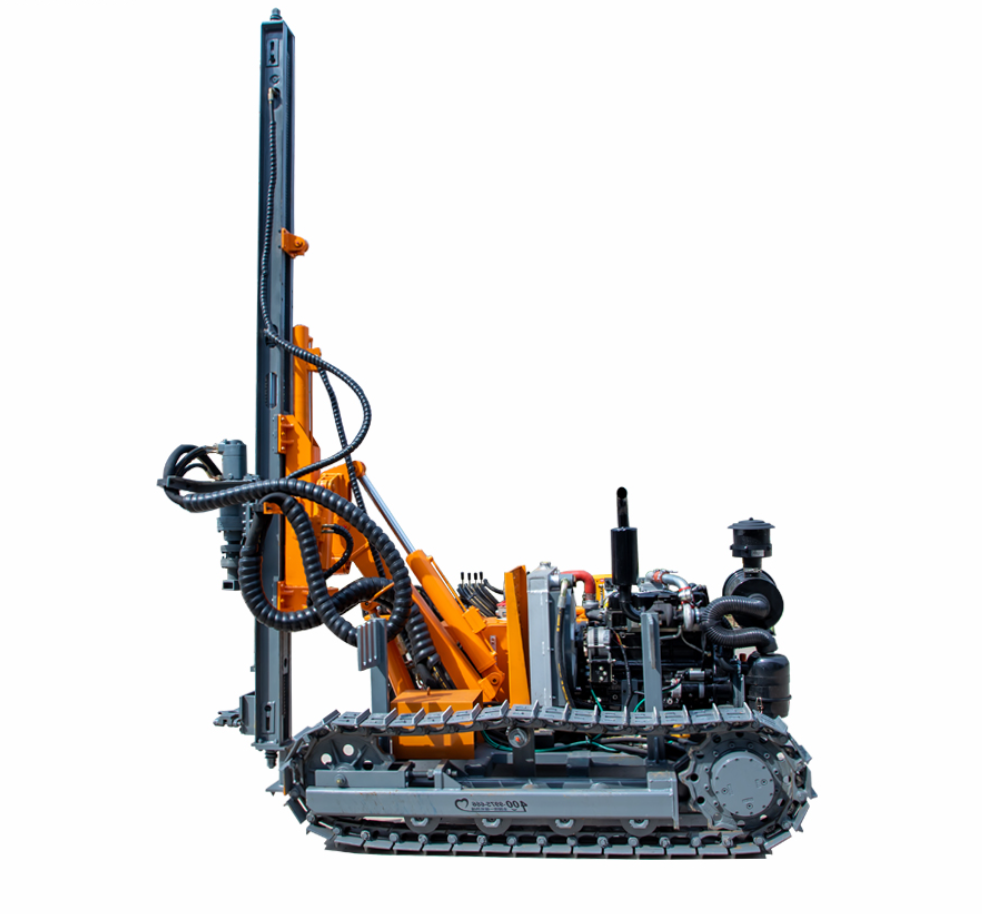 Crawler-Mounted DTH Drilling Rig view 6