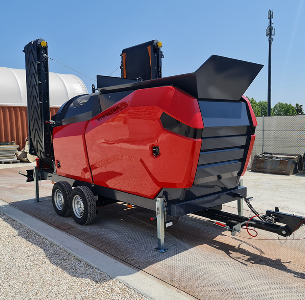 Aggregate Rock Trommel Screen Sand Sieving and Gravel Washing Machine view 3