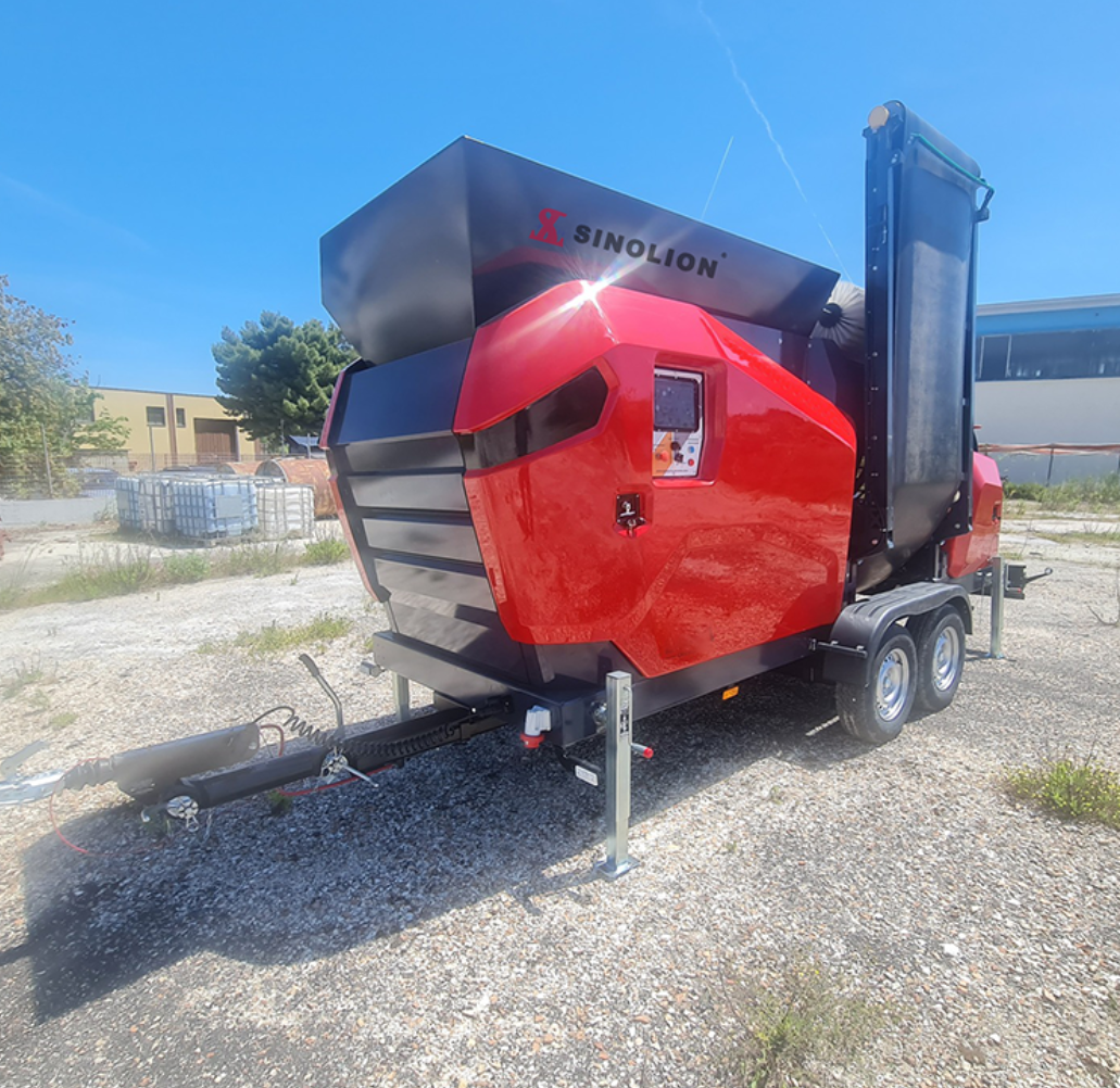 Aggregate Rock Trommel Screen Sand Sieving and Gravel Washing Machine view 2