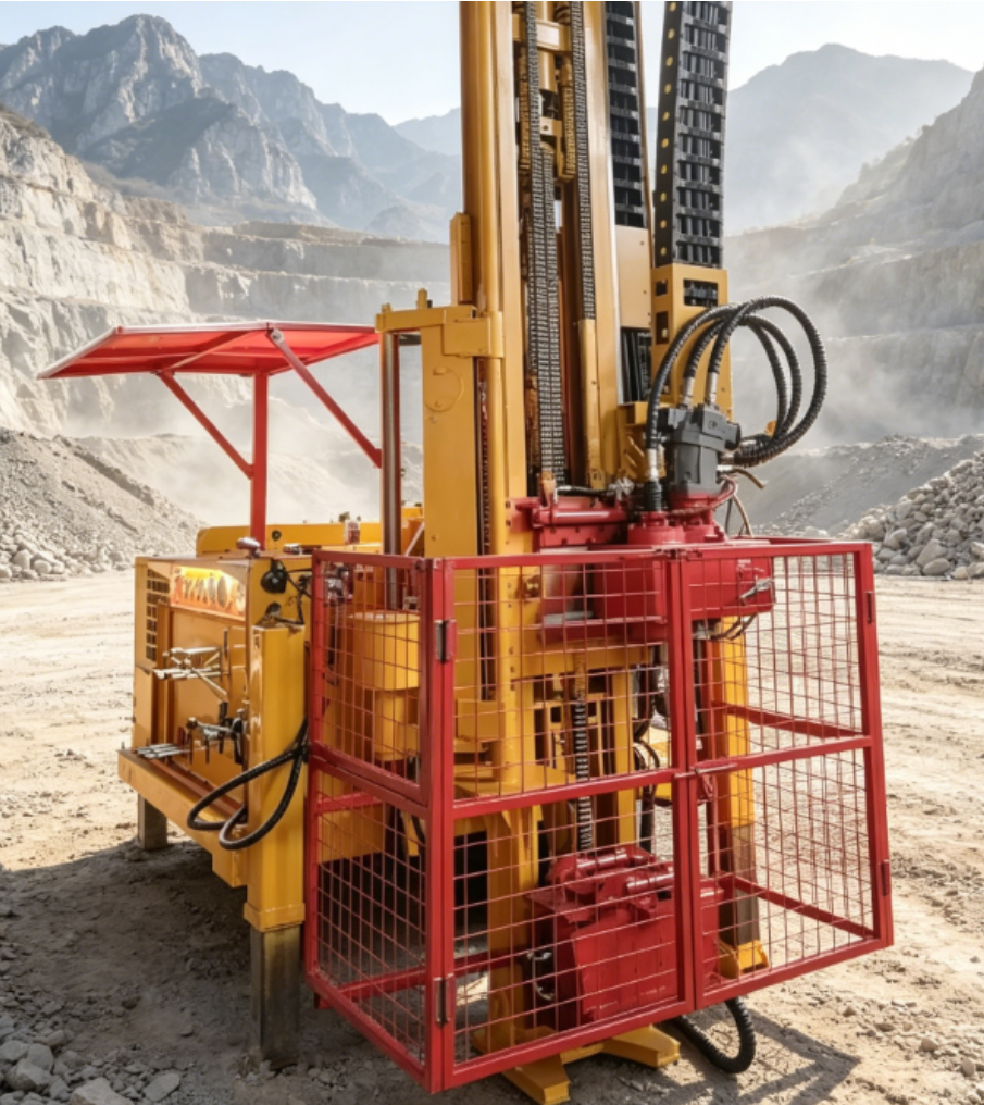 Hydraulic Diamond Core Drilling Rig view 3
