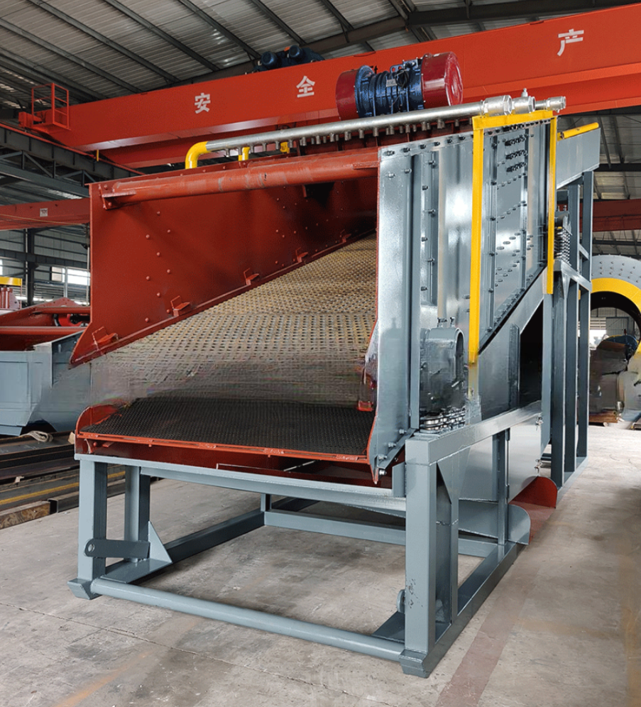 Steel High Frequency 2 Deck Vibrating Screen Machine view 3