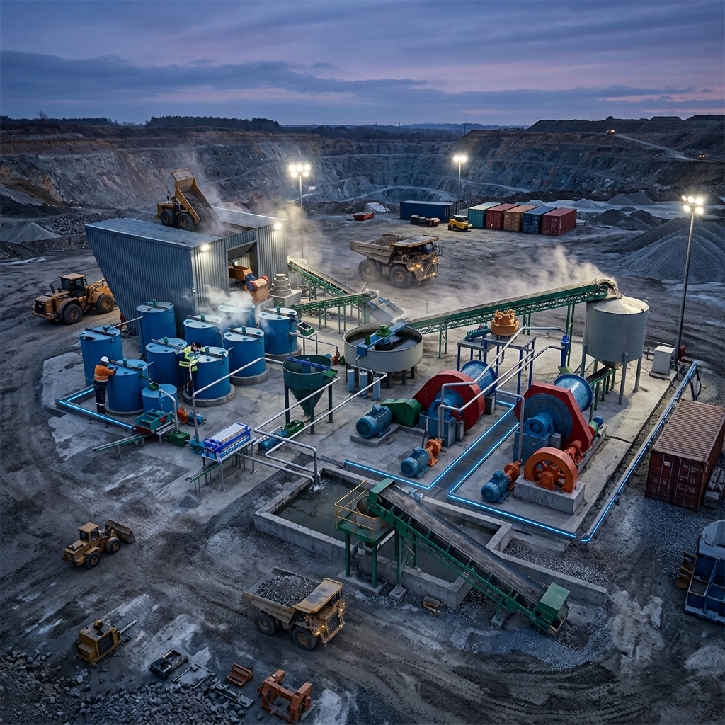 Gold CIP Production Line Gold Mining Machine