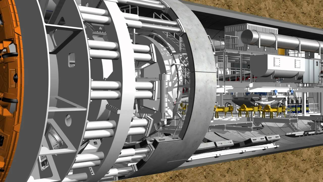 Open-Type TBM for Hard Rock view 3
