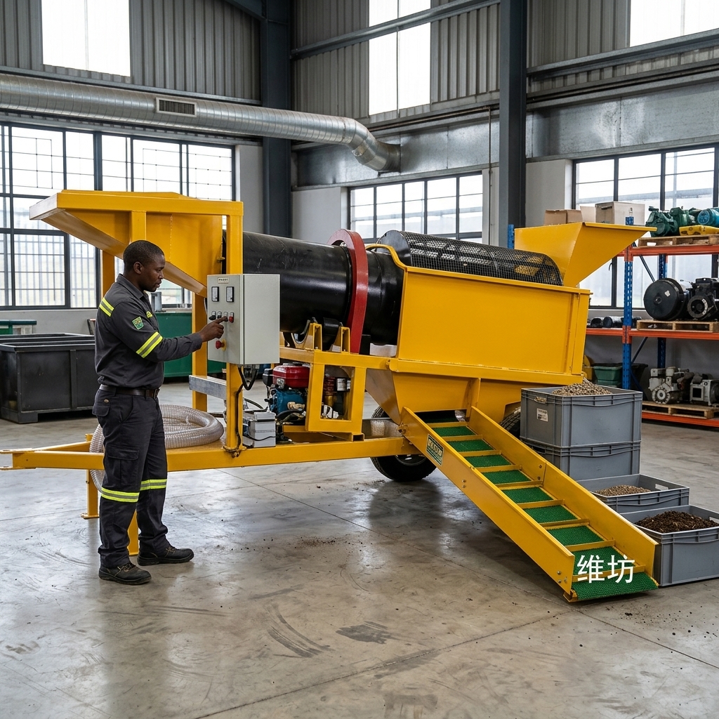 SINOLINKING Mini Portable Gold Washing Plant