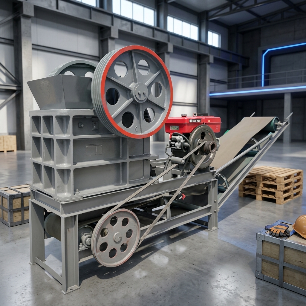 Mobile Jaw Crusher for Stone, Ore and Coal Crushing