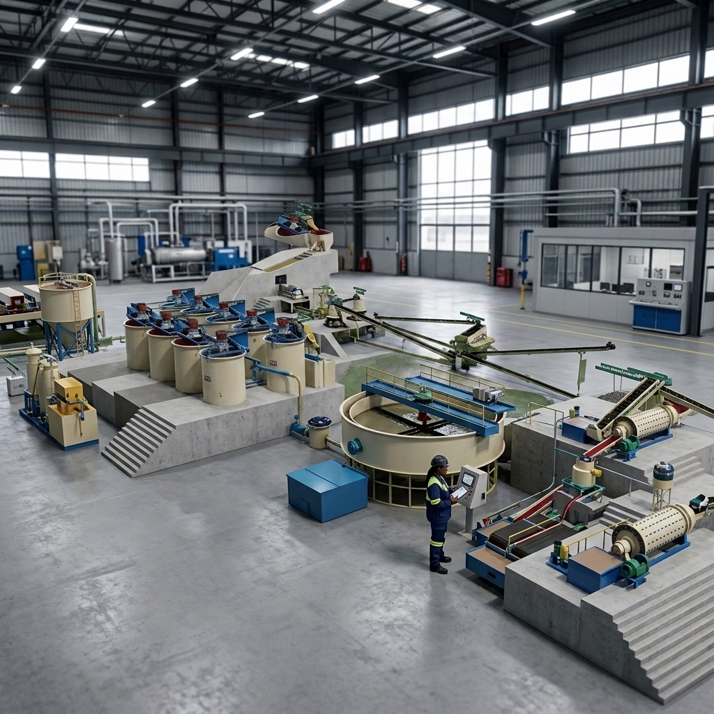 High Performance Gold CIL Leaching Process Plant