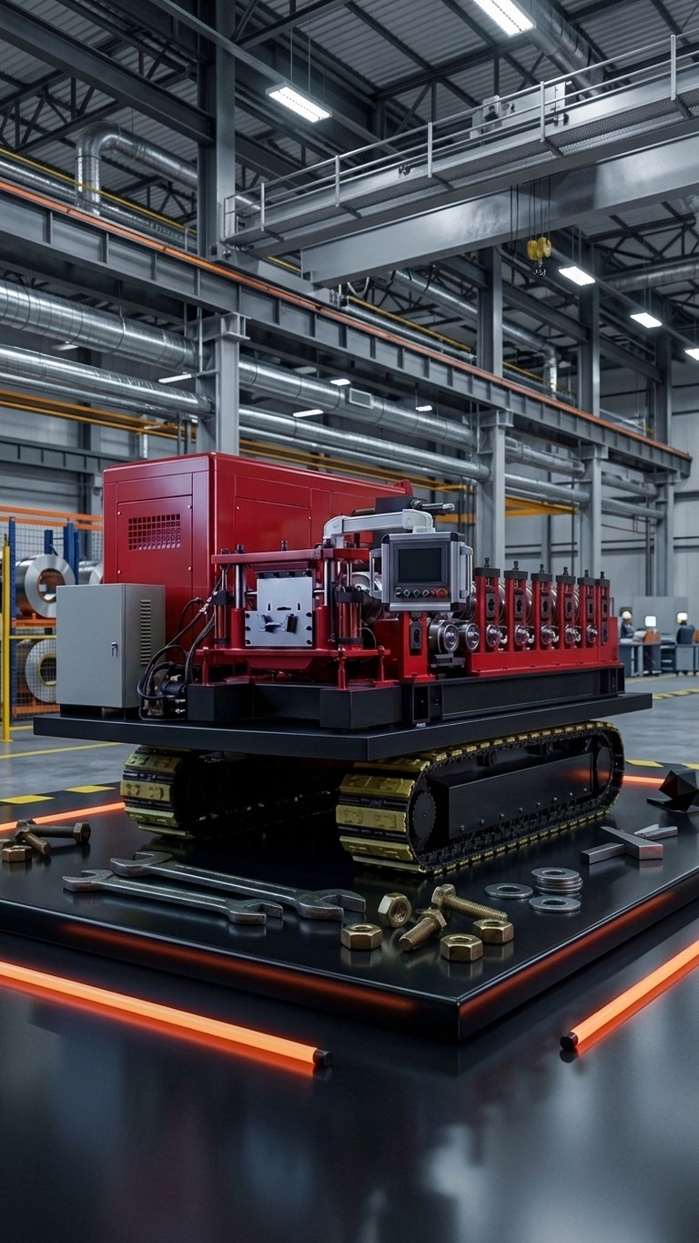 Hydroponic Growing Gully Roll Forming Machine
