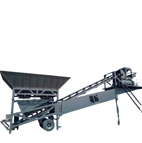 YHZS35 Mobile Concrete Batching Plant view 3