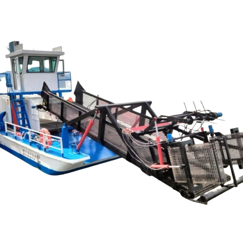 Aquatic Weed Harvester Boat view 9