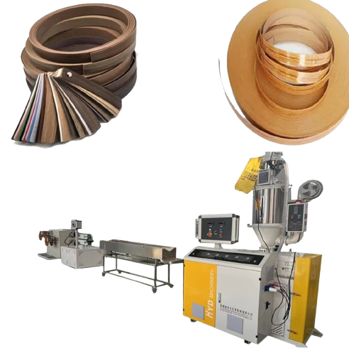 Furniture PVC Edge Banding Strip Making Machine view 3