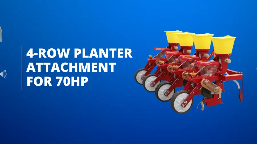4-Row Planter Attachment for 70hp Tractor: Boosting Agricultural Productivity in South Africa