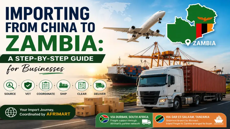 Importing from China to Zambia: A Step-by-Step Guide for Businesses
