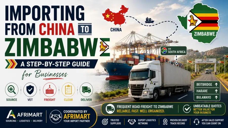 Importing from China to Zimbabwe: A Step-by-Step Guide for Businesses