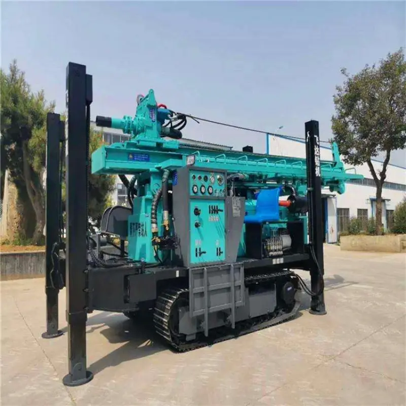 SONGMAO 300m Drill Rig For Water Well Hydraulic Borehole Drilling Machine Crawler Mobile