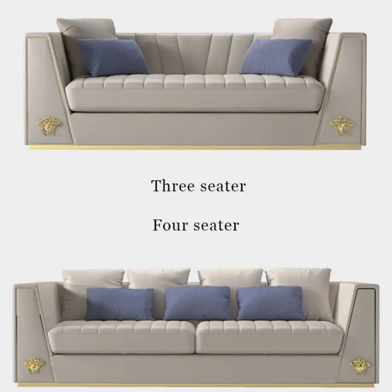 Medusa modern living room comfort fashionable luxury sofa sets for home furniture