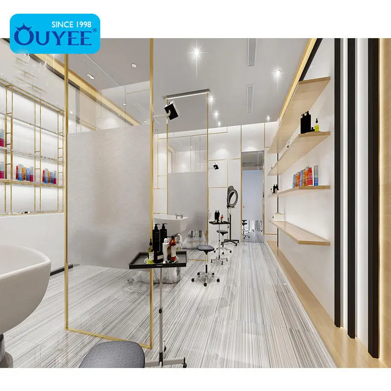 Modern Hair Salon Mirrors Styling Stations Furniture For Salon Hair Ddressing Beauty Salon Equipment Popular