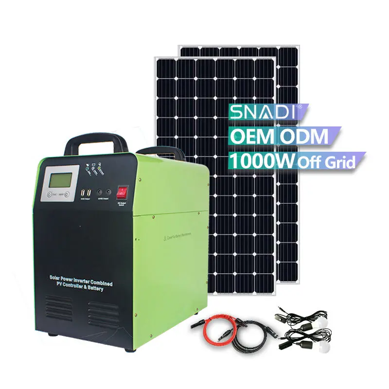 500W Integrated Portable All In One Solar Energy System