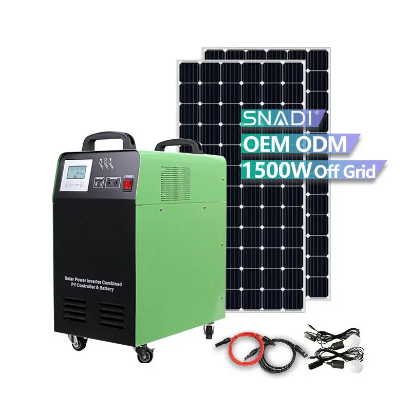 500W Integrated Portable All In One Solar Energy System