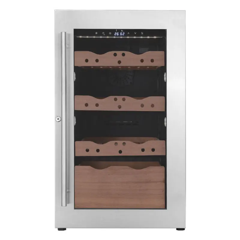 Compressor Electric Moisturizing Cigar Cabinet Modern Design Cigar Storage Refrigerator High-end Cigar Humidor