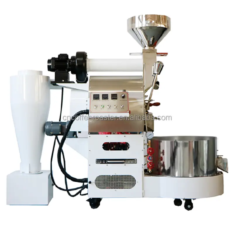 Stainless Steel Coffee Roaster - 15-16kg Capacity - Electric Gas