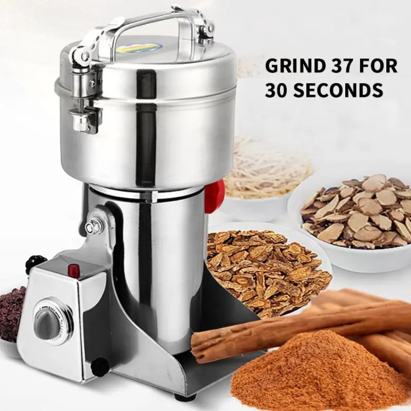 300g 1200w Stainless Steel Kitchen Appliances Electric Multifunction Yam Pounder Spices Grinder Food Processor