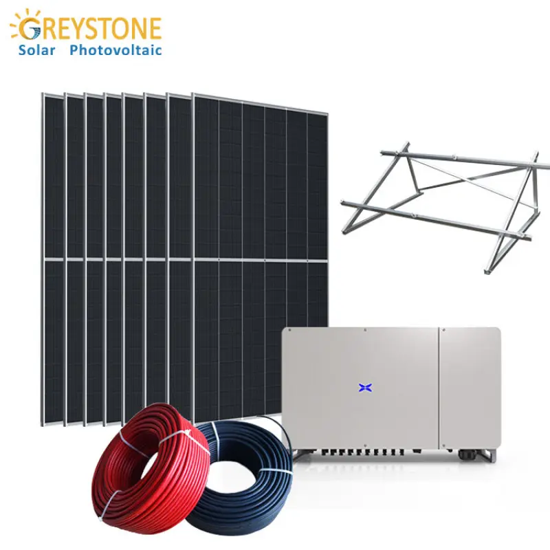 30KW Industrial Solar System Off-grid Solar Energy System