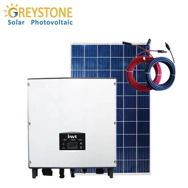 30KW Industrial Solar System Off-grid Solar Energy System