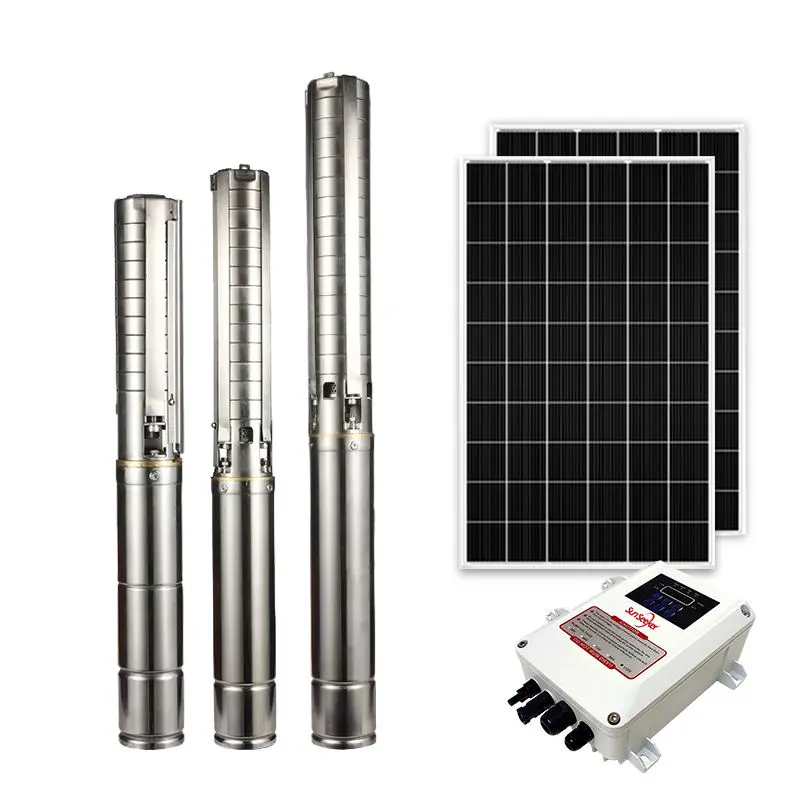 3-inch DC Submersible Solar Water Pump for Deep Well