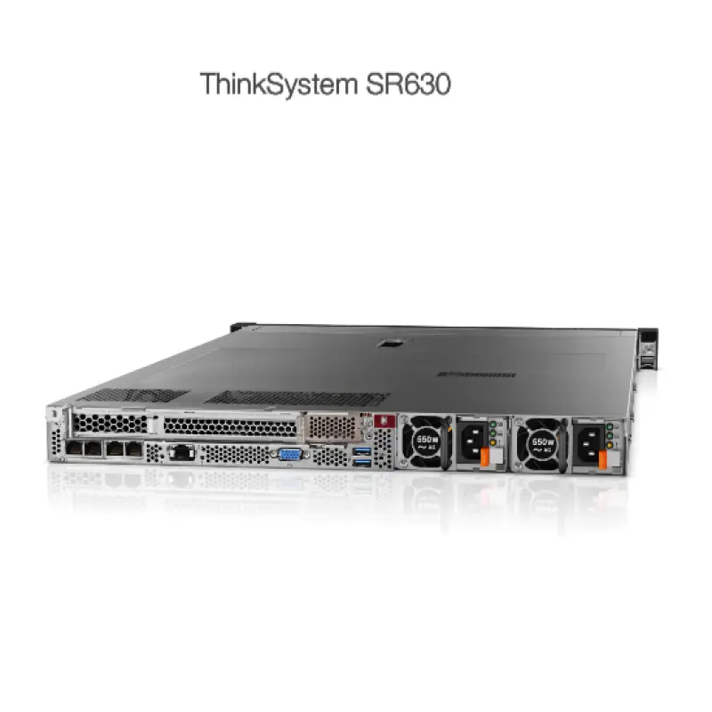 New Original ThinkSystem SR630 8160  Bronze processors 2.1 , 3.7 GHz 24 , 48 33 MB 1U Rack Server