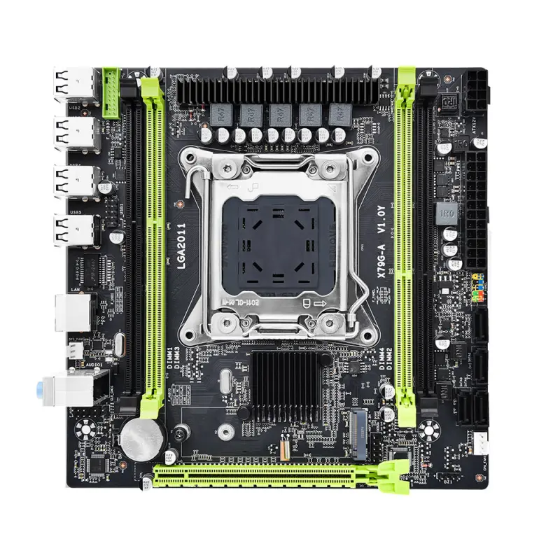 X79G-A Lga 2011 X79 Motherboard With M.2 And 4*Ddr3 Memory Slot 4*Sata2.0 Gaming Motherboard