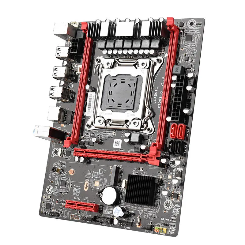 X79 Motherboard LGA 2011  X79M2-Q Mother Board PCI-E M.2 NVME Interface Support Reg ECC Xeon E5