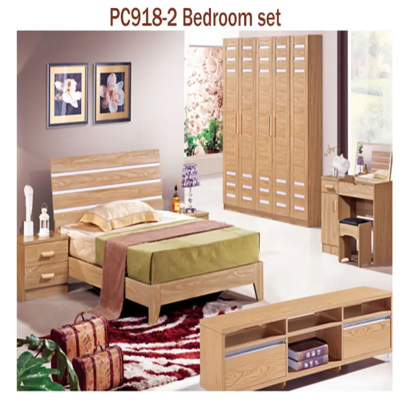 Guangdong Small Apartment Furniture Full Bedroom Set